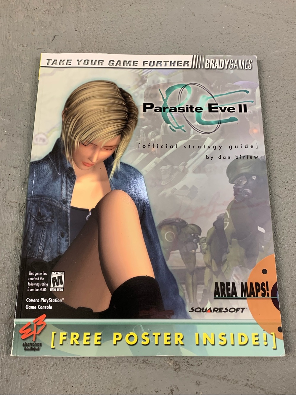 Parasite Eve 2 II Official Strategy Guide EB Games Exclusive PlayStation PS1